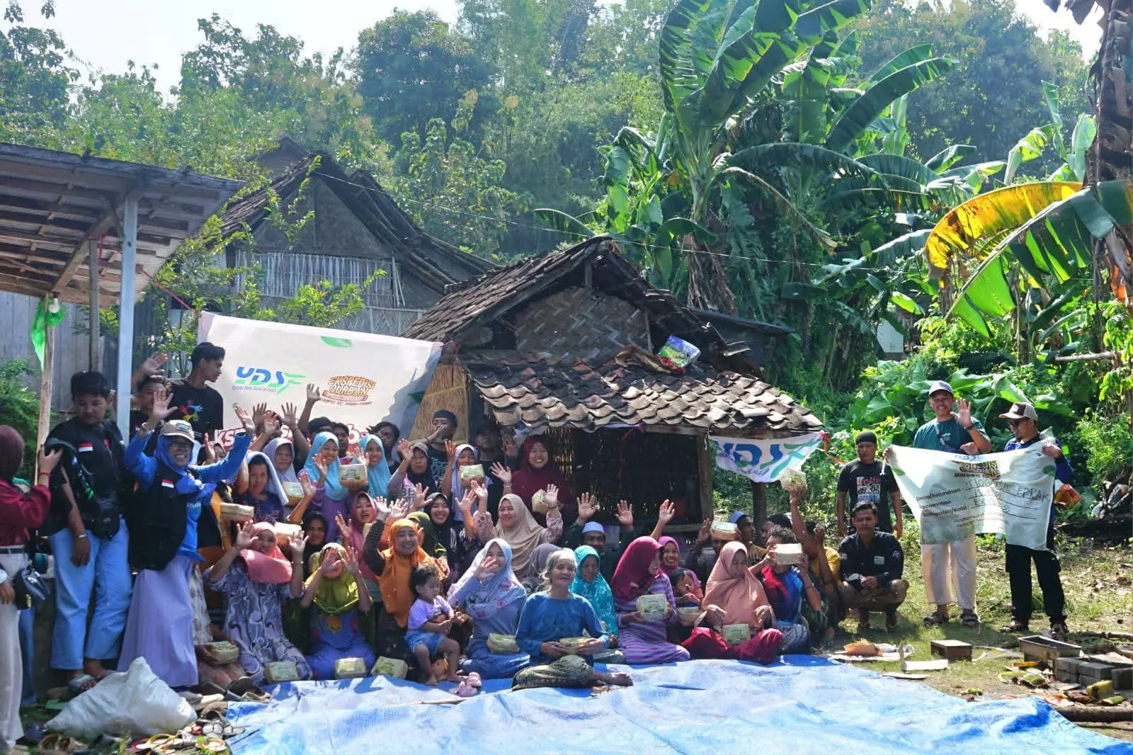 1 Kambing Kurban PMII Averroes Disalurkan Melalui YDSF untuk Warga Pelosok Bondowoso