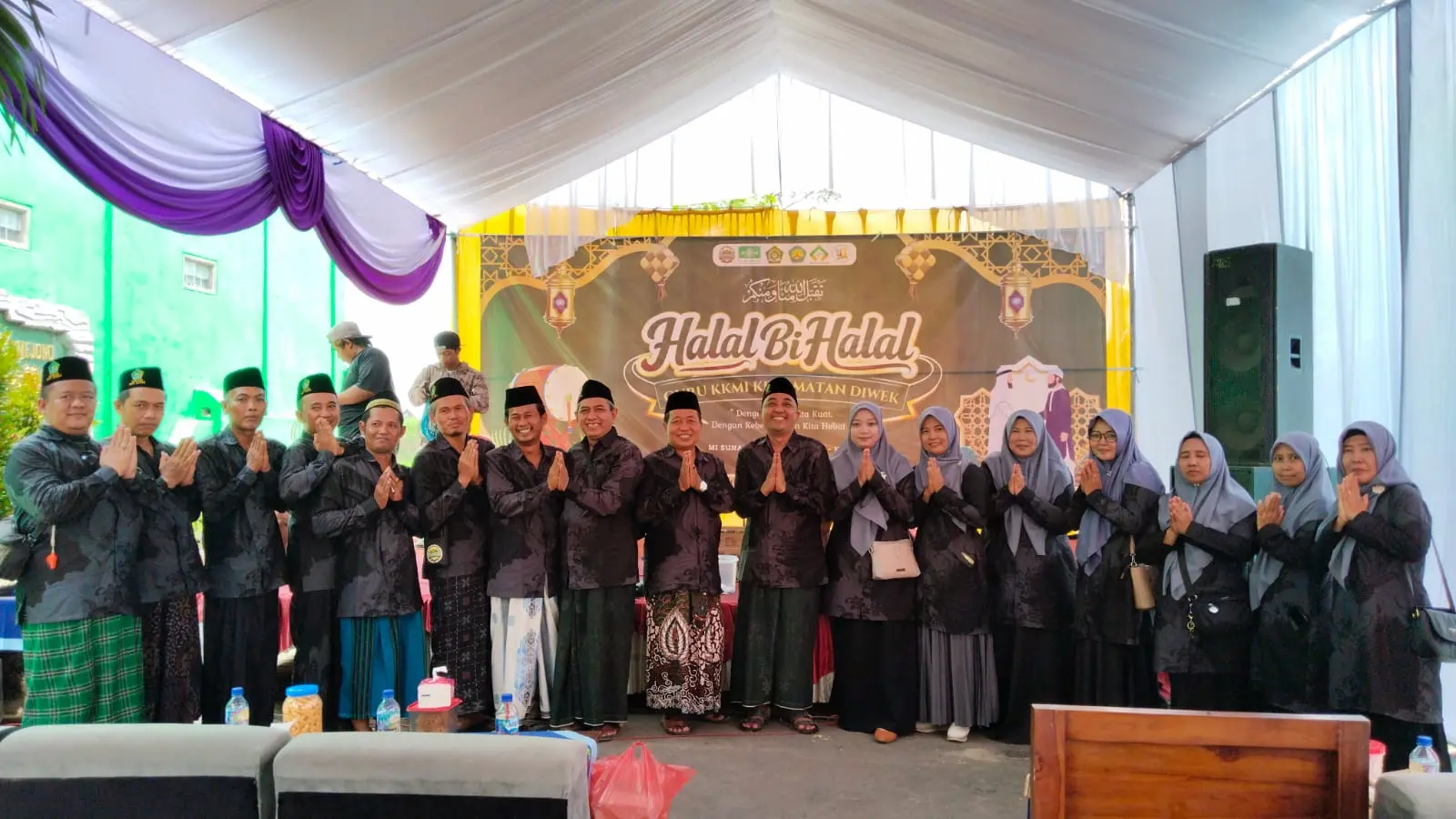 Halal bi Halal Perkuat Sinergi Antar Guru MI Se-Kecamatan Diwek