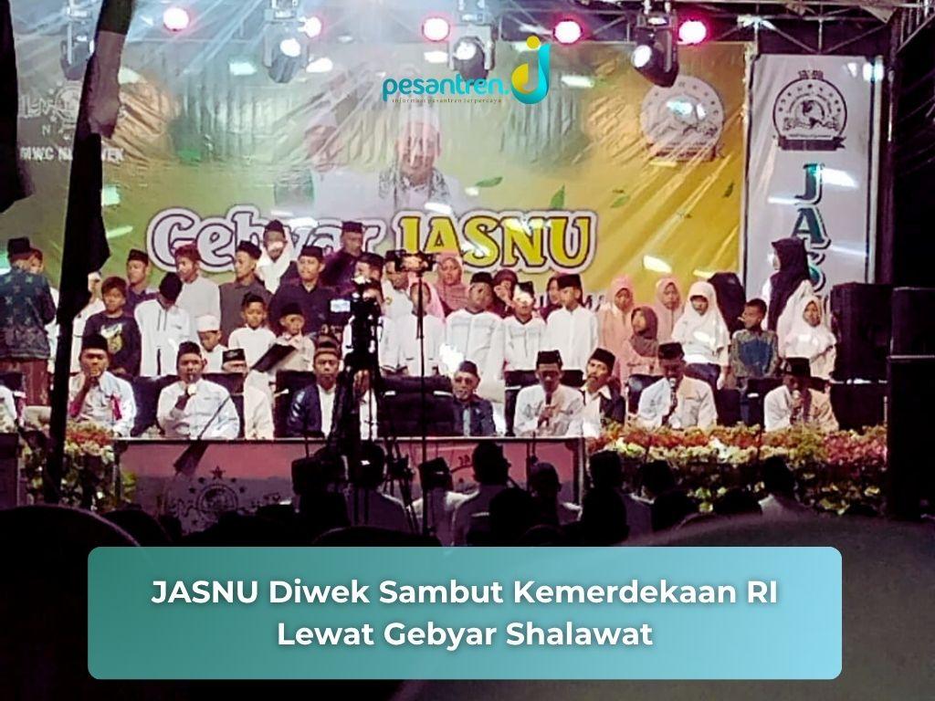 JASNU Diwek Sambut Kemerdekaan RI Lewat Gebyar Shalawat